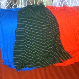 3- cute Turtle neck shirts